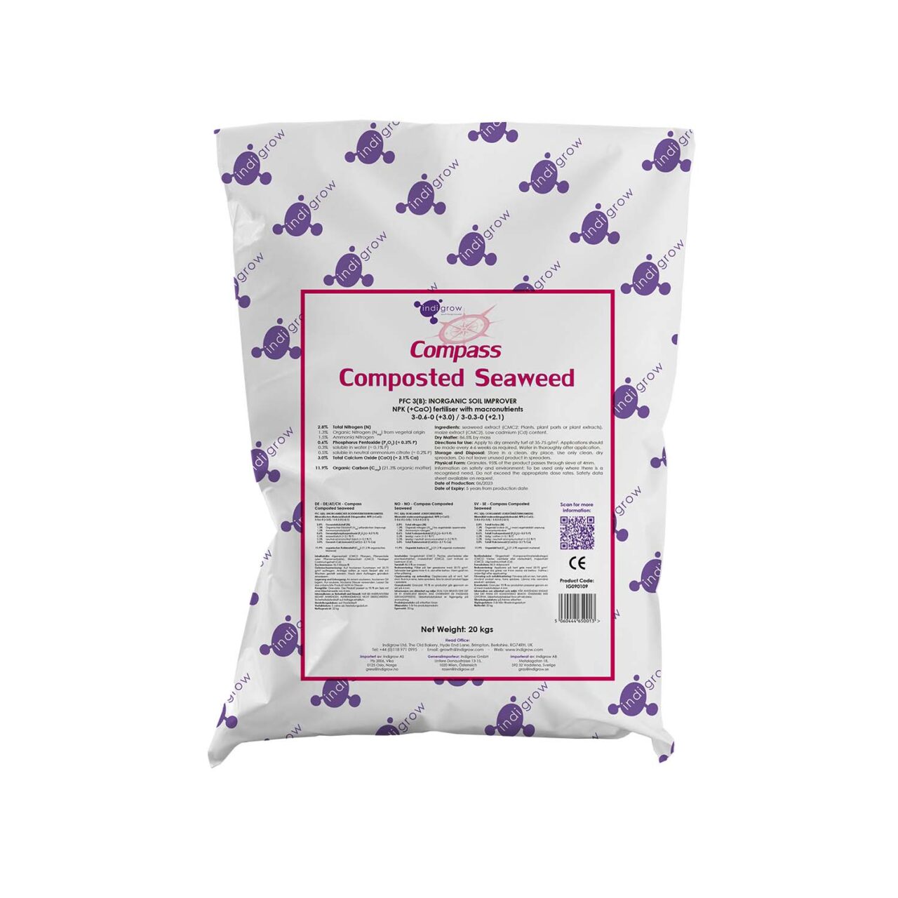 Composted seaweed