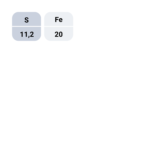 Fusion Soluble Fe nutrient value