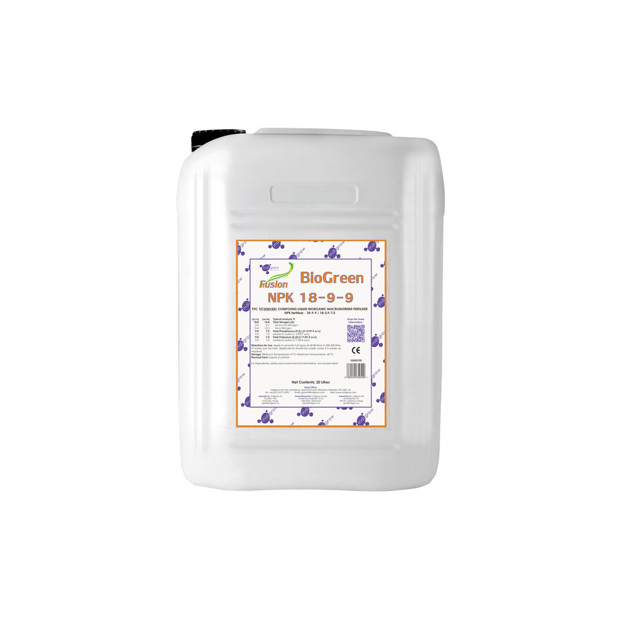 Fusion BioGreen NPK 18-9-9 20L 